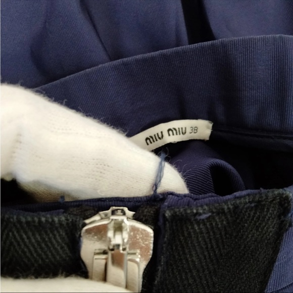 Miu Miu Navy Blue Women's Skirt - Picture 7 of 9